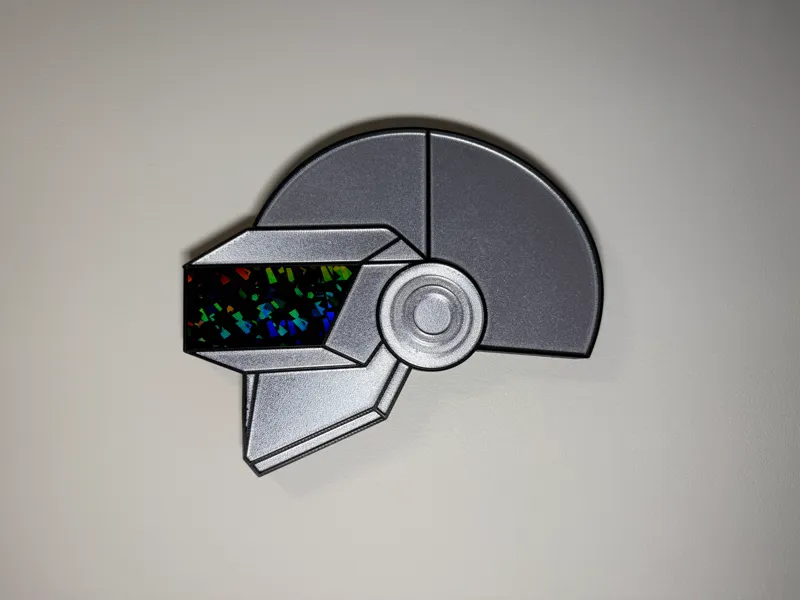 Daft Punk Thomas Helmet - Fan Wall Art (No AMS)
