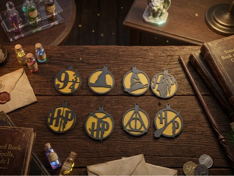 keychain Harry Potter, decoration
