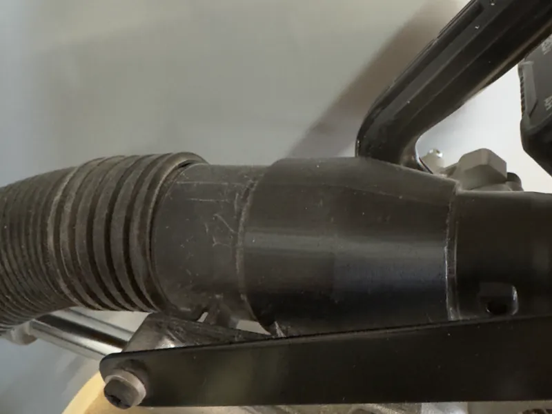 DeWalt Miter Saw to Shop Vac adaptor
