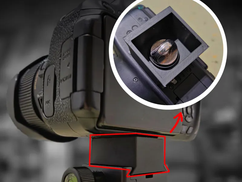 Camera Quick- Release Plate for big Screws