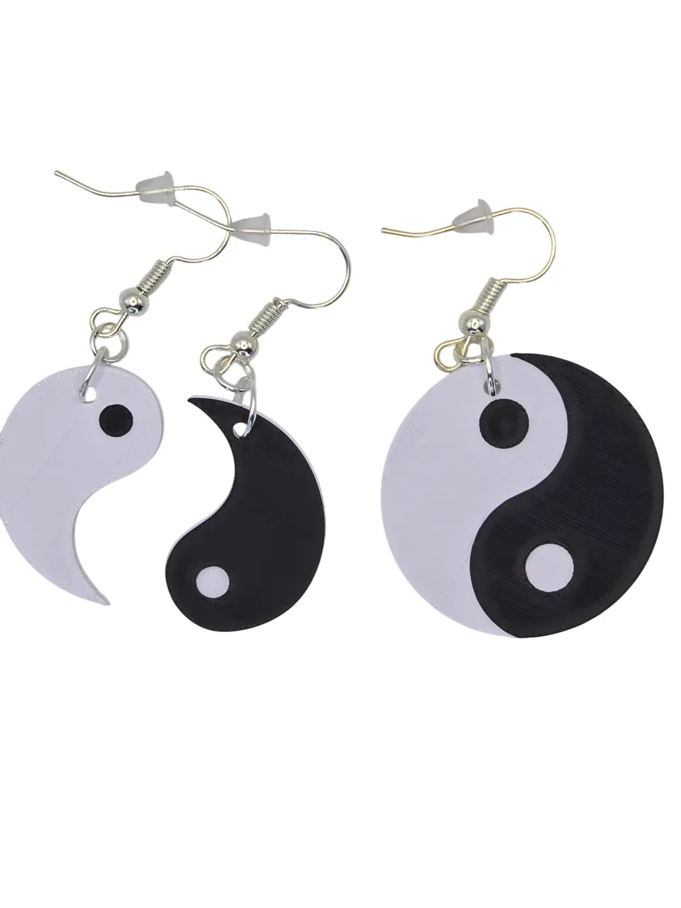 Ying Yang Earrings, Keychains and Bookmarks view 4
