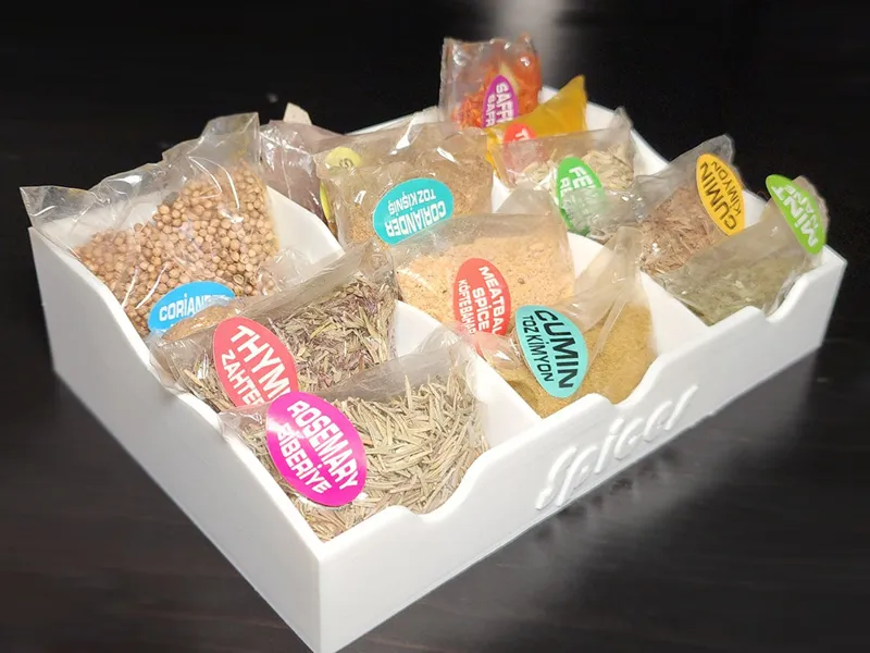 Elegant Spice Organizer
