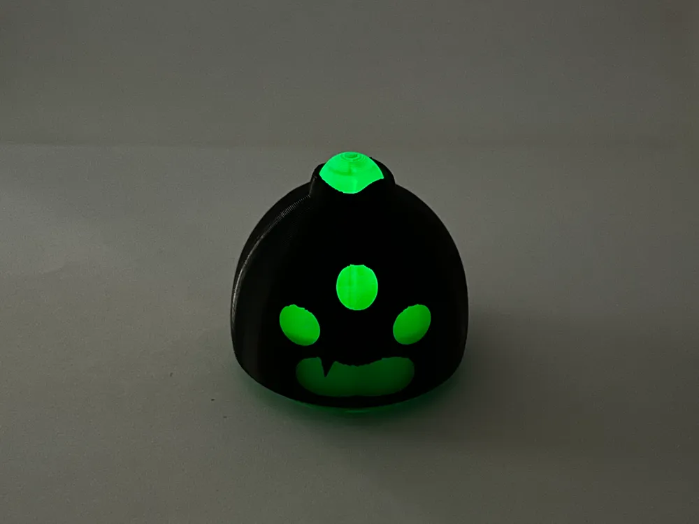 Doodle Monster Face (Lamp) by Crafted Creations - MakerWorld