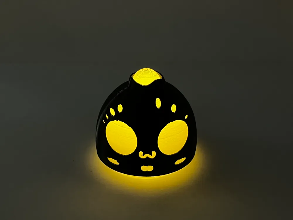 Doodle Monster Face (Lamp) by Crafted Creations - MakerWorld