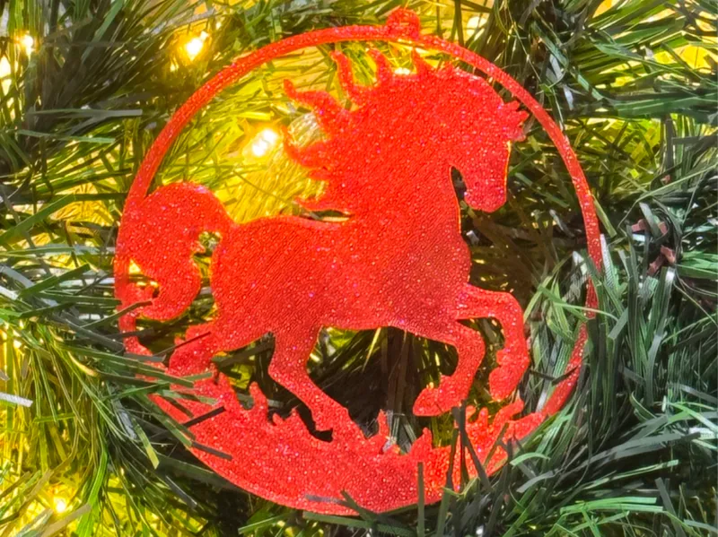 Red Fire Horse - symbols of 2026 Year