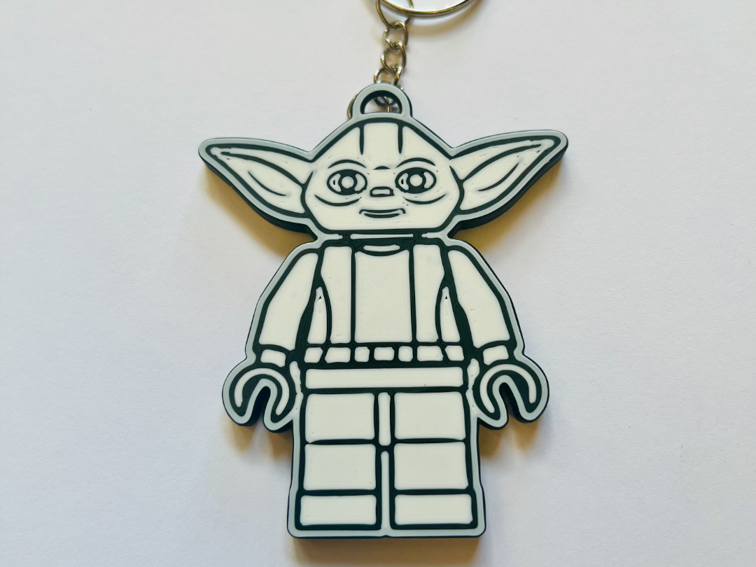 Yoda keychain