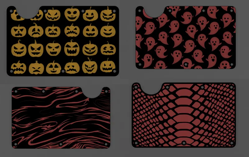 Ridge Wallet Plates