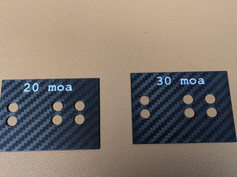 Goyojo Digital Night Vision 20 & 30 moa shims