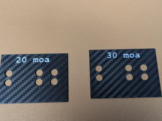 Goyojo Digital Night Vision 20 & 30 moa shims