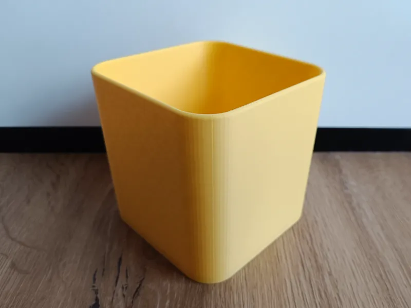 Modern Square Planter - Parametric Model