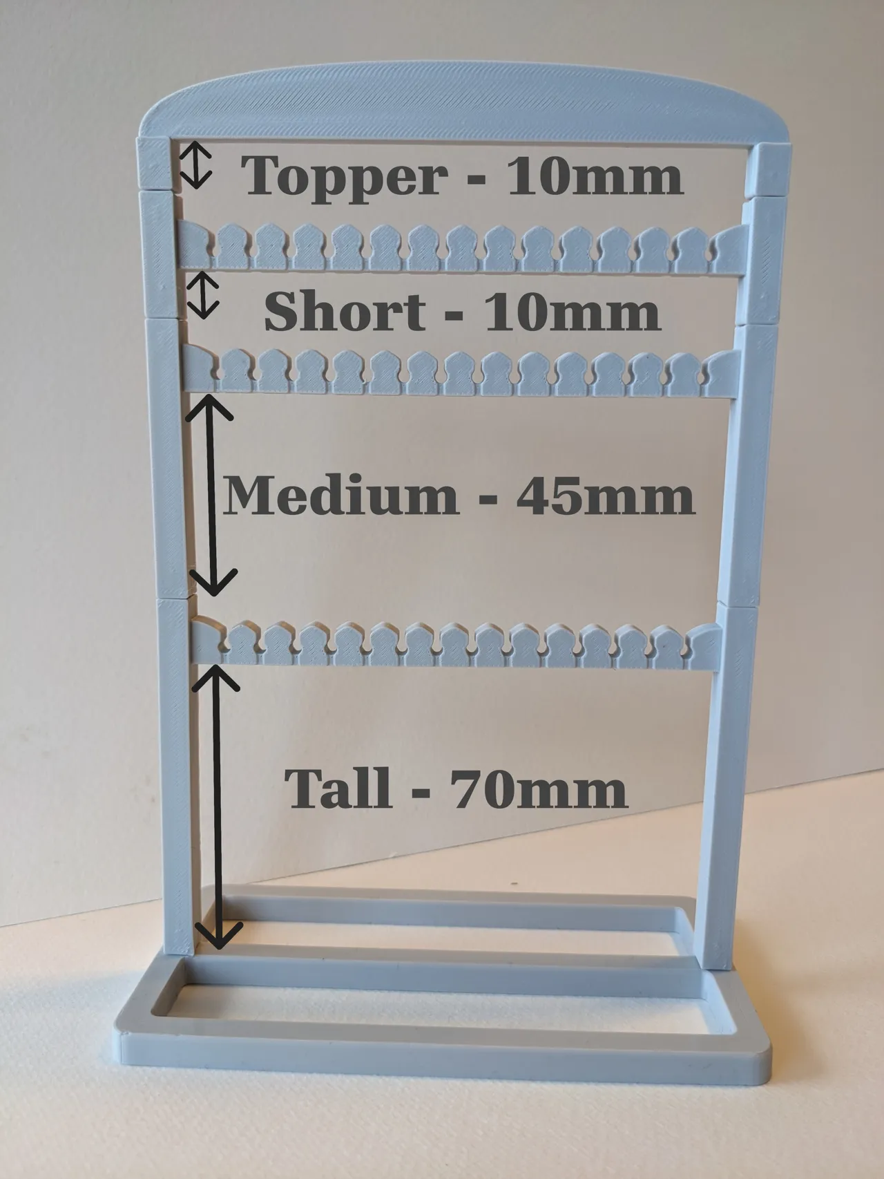 Modular Earring Display with Personalizable Topper view 4
