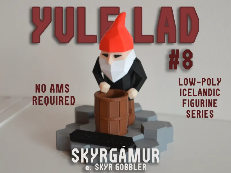 Skyrgámur - Icelandic Yule Lad Series