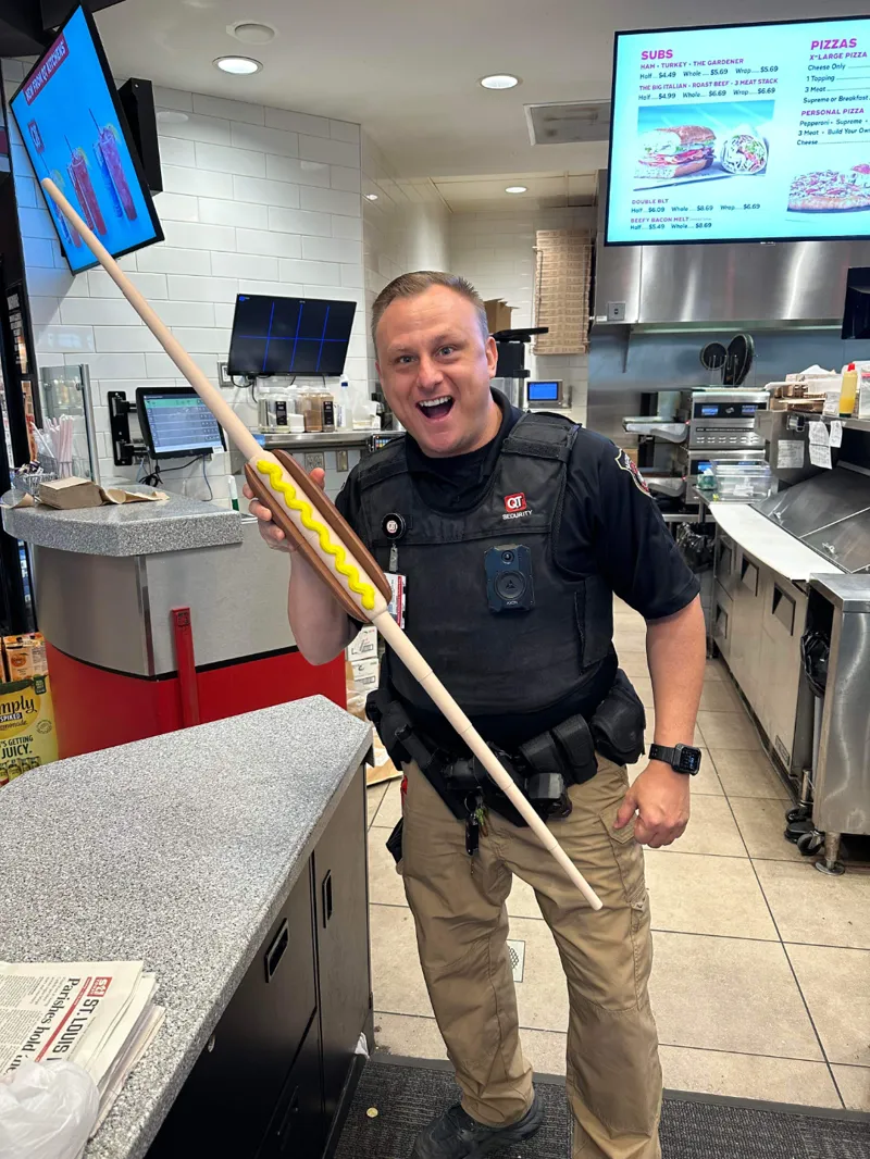 Hot Dog Bo Staff