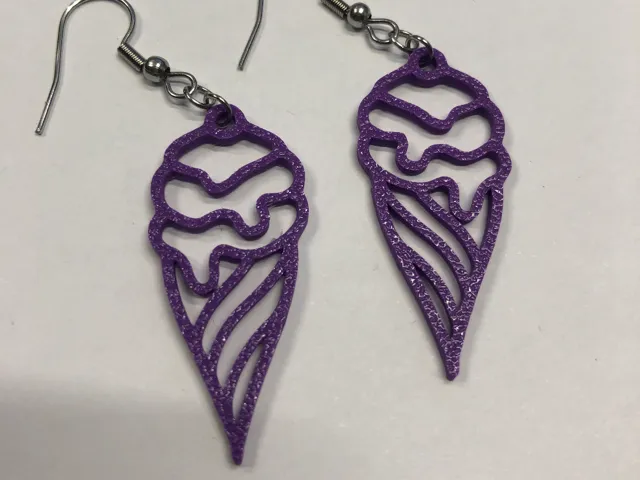 ice cream earrings no AMS 0.4 mm nozzle