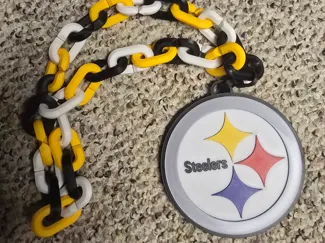 Pittsburgh Steelers Oversized Hype Chain Necklace