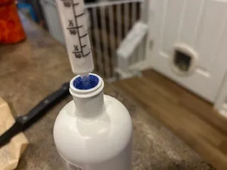 Tylenol Bottle Insert - Children's Syringe Adapter