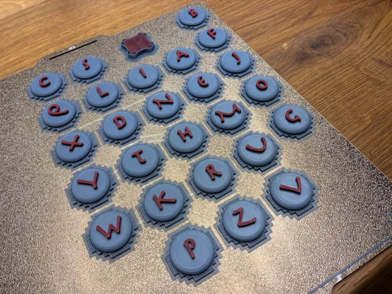 Alphabet Magnete