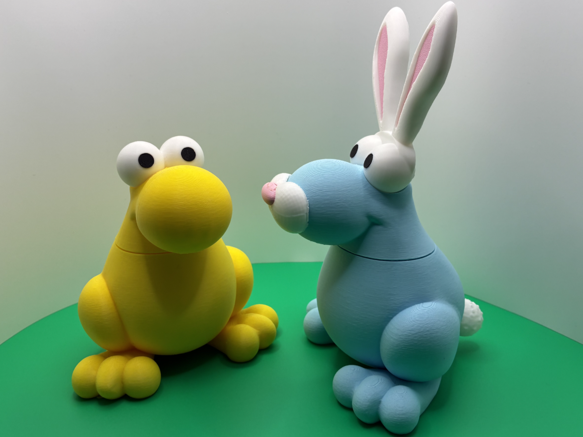 Nerds-shaped container in Easter Bunny disguise 