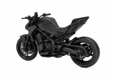 Accesorio para filamento: Kawasaki Z900 - Motorcycle Display Model — vista de referencia 3