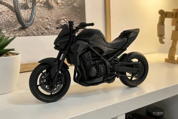 Accesorio para filamento: Kawasaki Z900 - Motorcycle Display Model — vista de referencia 4