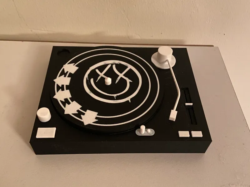 Blink 182 Record Style Coaster