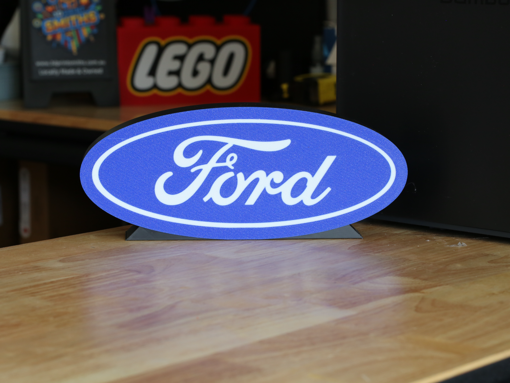 Ford Logo LED Light Box Sign