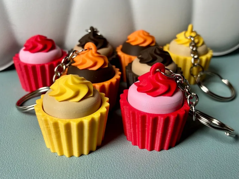 Fidget Cupcake Mécanique (Classique & Porte-clés)