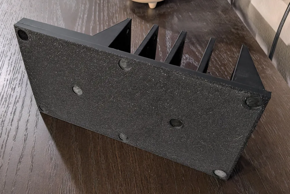 Computer Vertical Images Vertical Laptop Stand (Up to 20mm thick) - Free 3D Print Model - MakerWorld