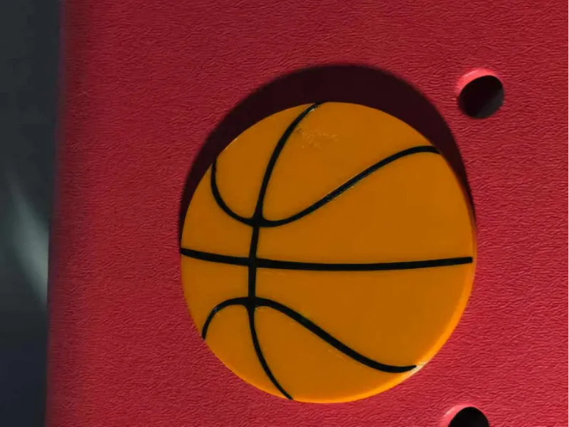 Basketball Bogg Charm