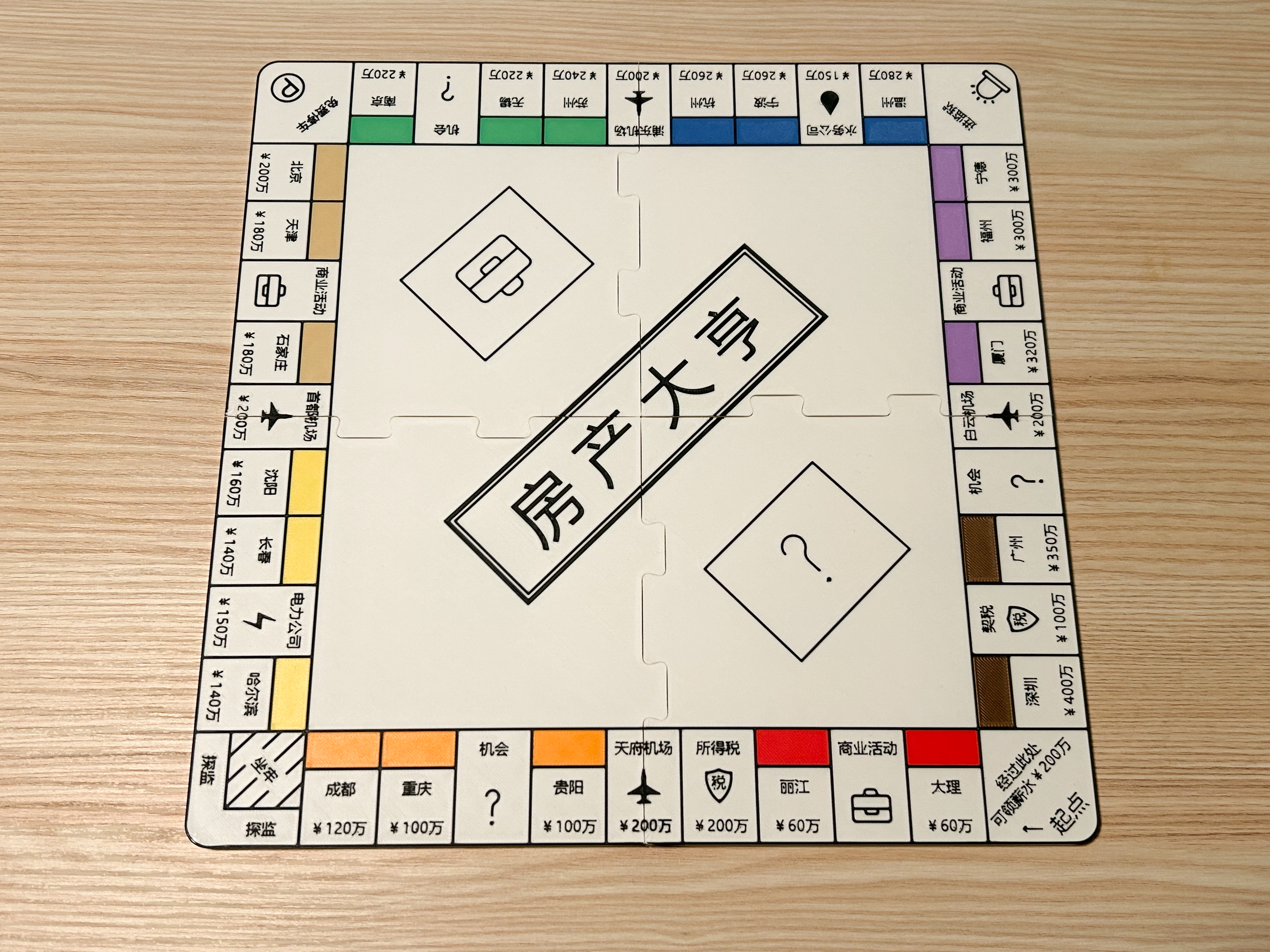 Miniatura 2 do modelo 3D 房产大亨+飞行棋（无需AMS）
