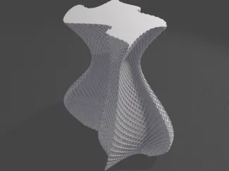 modern vase