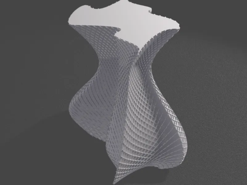 modern vase