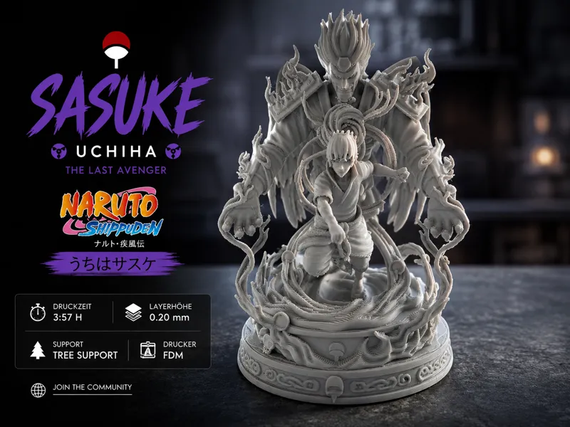 Sasuke Uchiha The Last Avenger