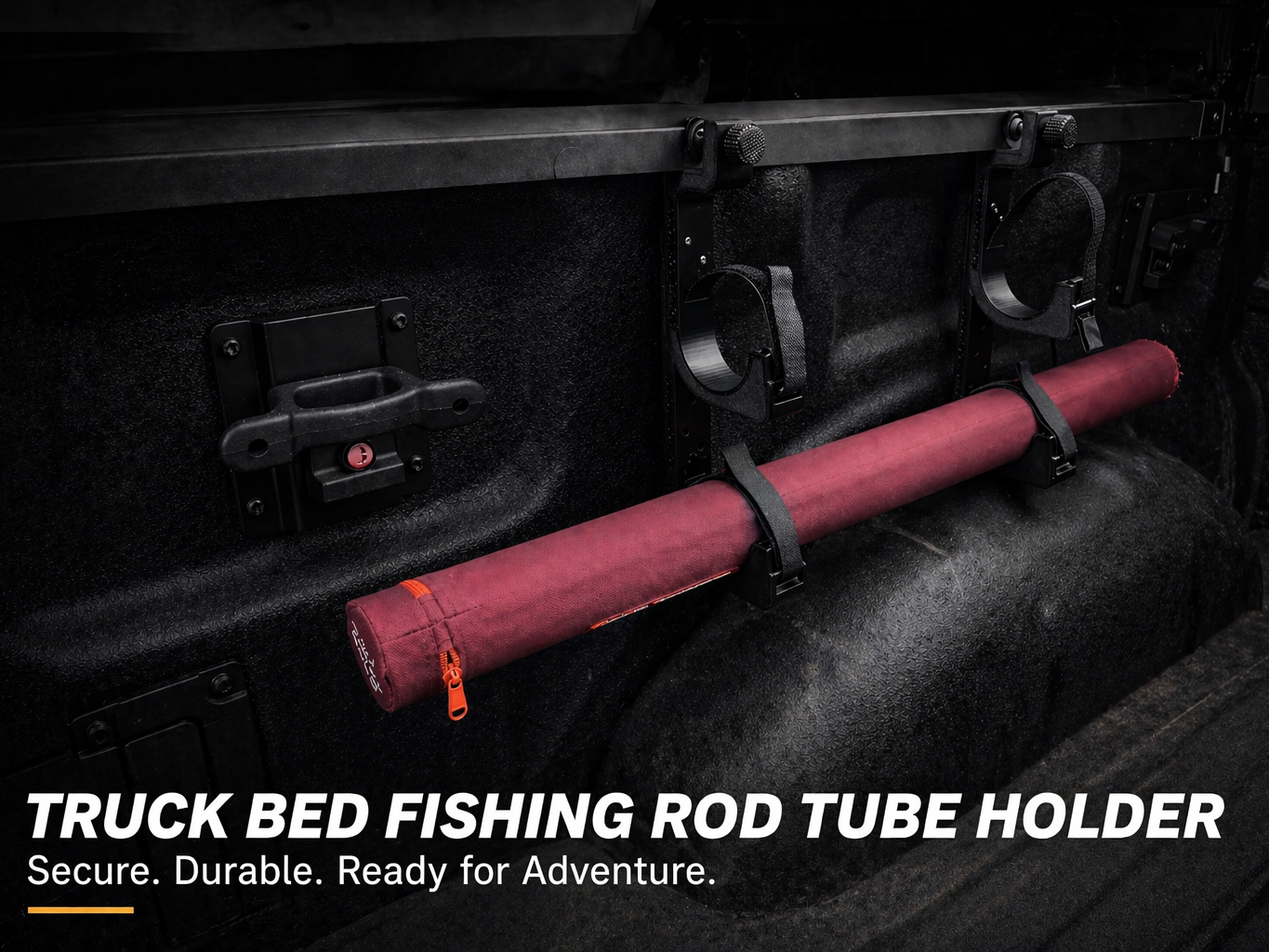 Truck Bed Fishing Rod Tube Holder 66mm/78mm/98mm