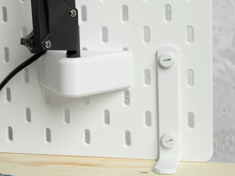 Ikea Skadis Tertail Lamp Holder