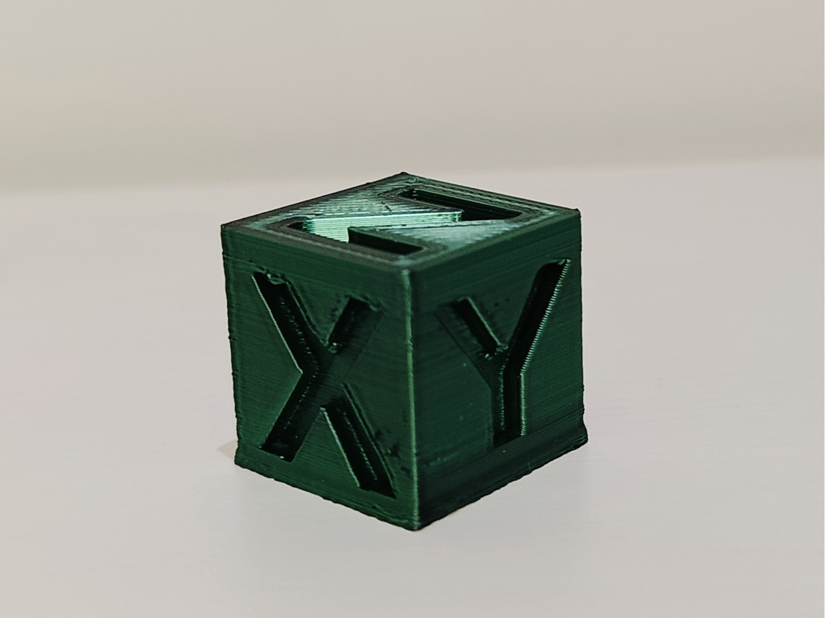 Calibration cube XYZ