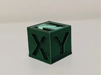 Calibration cube XYZ