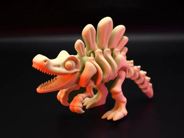 Фигурка Spinosaurus с артикулирани кости