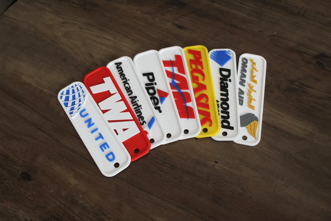 Airline and Cargo Keychains – Part 2 view 2