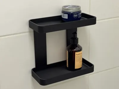 2-Tier Wall Shelf for Bathroom & Kitchen