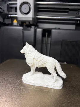 Figura decorativa: Viking Wolf – Norse Guardian Statue — vista de referencia 4