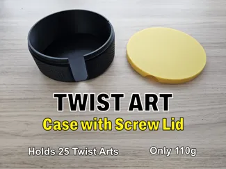 Twist Art Case (Screw Lid)
