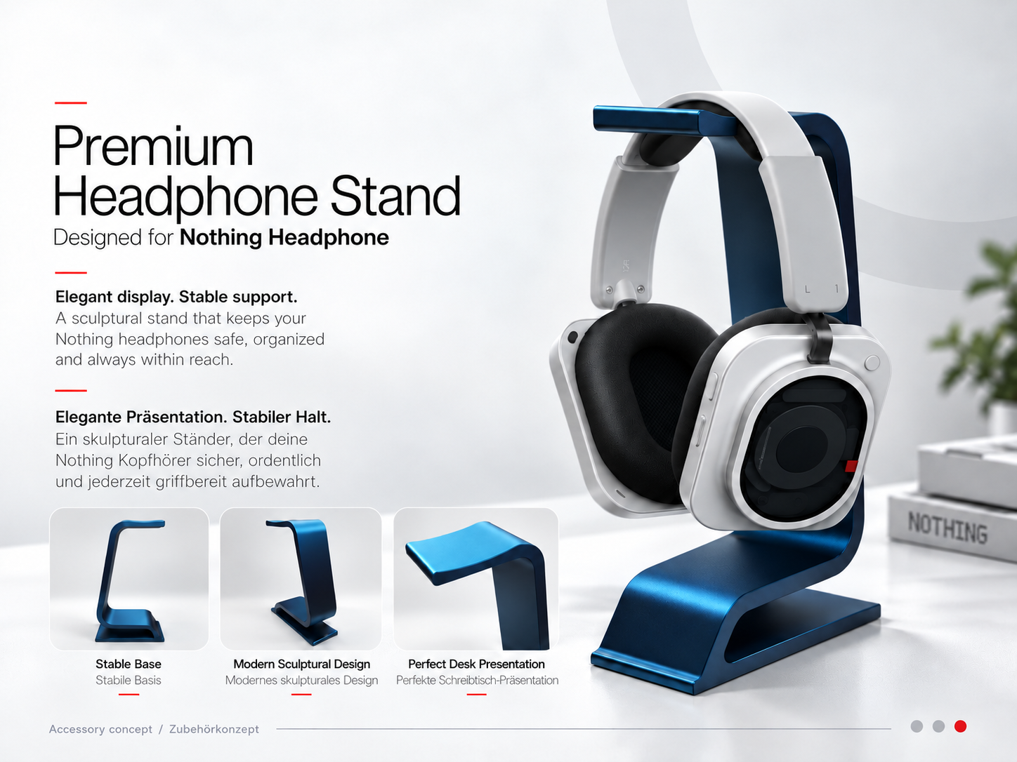 Premium Kopfhörerständer für Nothing Headphone - 1