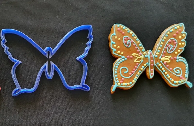 Butterfly cookie cutter