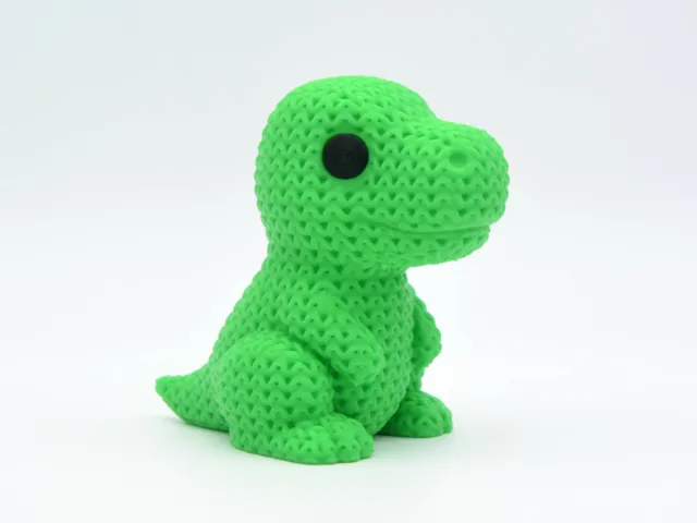 Knitted T-Rex Dinosaur