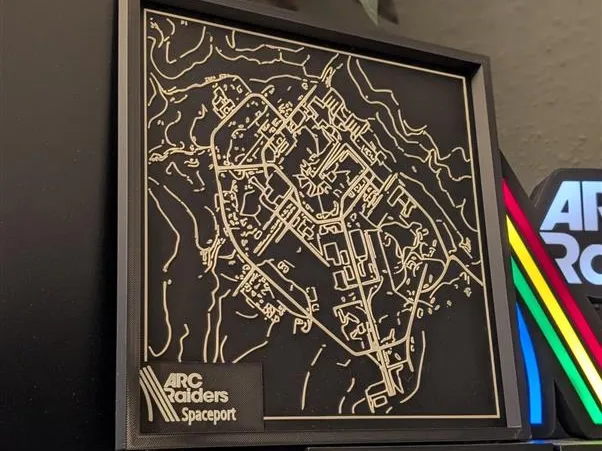 Arc Raiders Map Fan Art - Spaceport