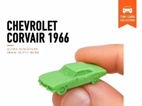 Accesorio para boquillas: Tiny 1966 Chevrolet Corvair - Mini Cars Series — referencia de MakerWorld