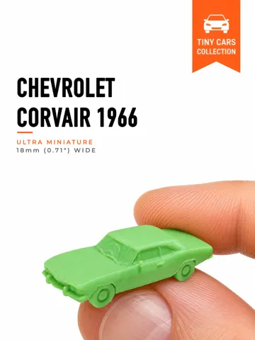 Accesorio para boquillas: Tiny 1966 Chevrolet Corvair - Mini Cars Series — vista de referencia 2