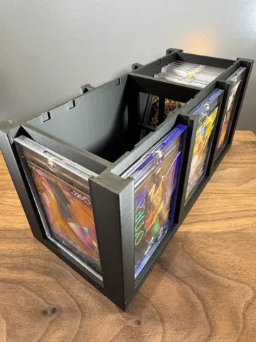 Organizador: One Touch Card Display & Storage Box Large — vista de referencia 2