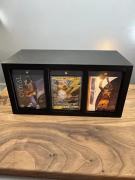 Organizador: One Touch Card Display & Storage Box Large — vista de referencia 4